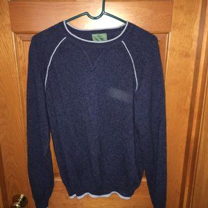 HAMMACHER SCHLEMMER CASHMERE SWEATER SIZE LARGE